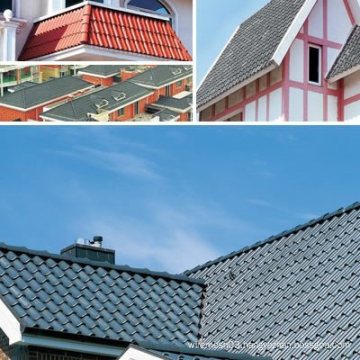 House Roof Model Colored Interlocking Terracotta Roof Tile